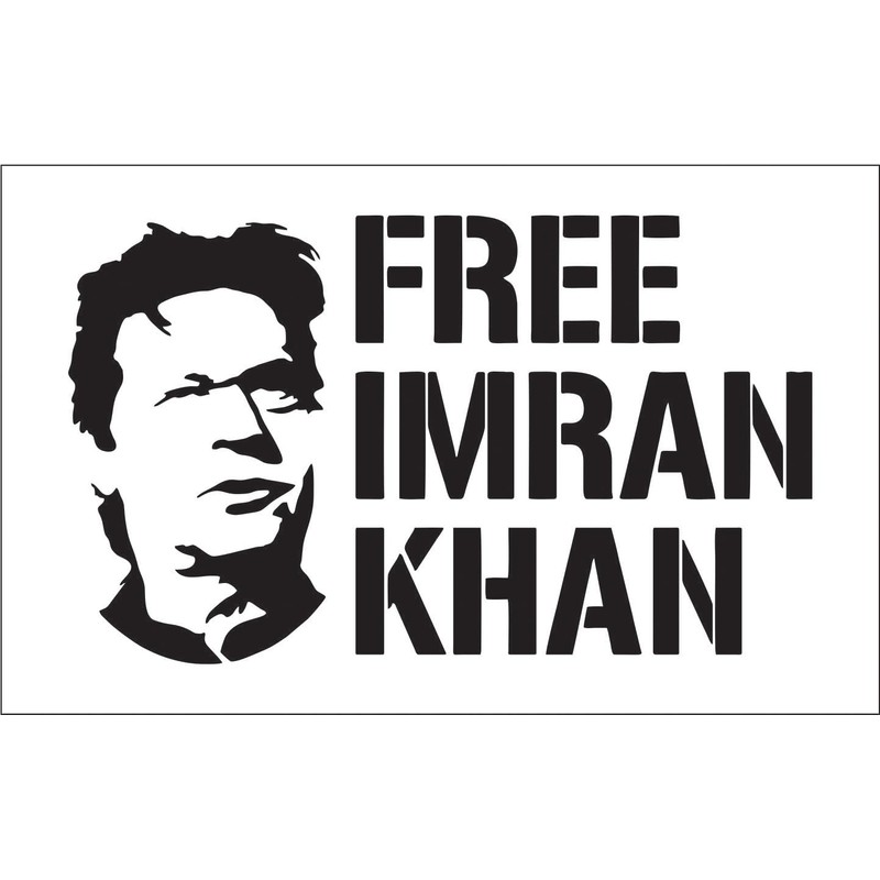 Imran Khan Freedom Sticker
