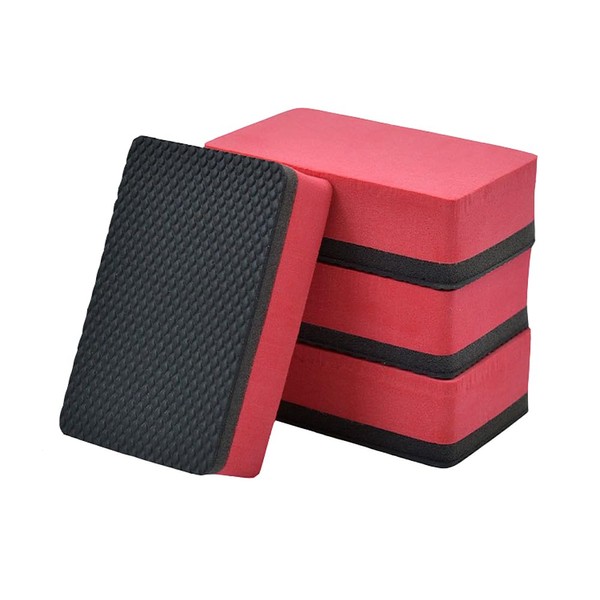 Iron Dust Removal Sponge for Car Wash, Set of 4,