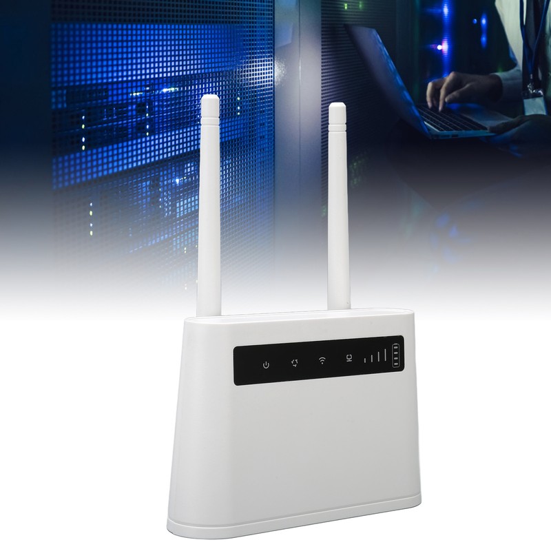 4G WiFi Router 300Mbps High Speed 4000mAh Standard SIM Card