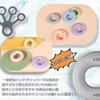MEGVOYA Hand Grip, Strength Training, Set of 5 Stiffness Levels,