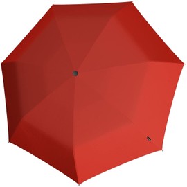 Knirps X1 Super Mini Pocket Umbrella in Case Glam Red