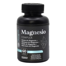 Magnesio Complex  Citrato de Magnesio polvo, Glicinato de Magnesio, Gluconato de Magnesio y xido de Magnesio  60 Cpsulas  Momosie  Vitaminas Mujer... 