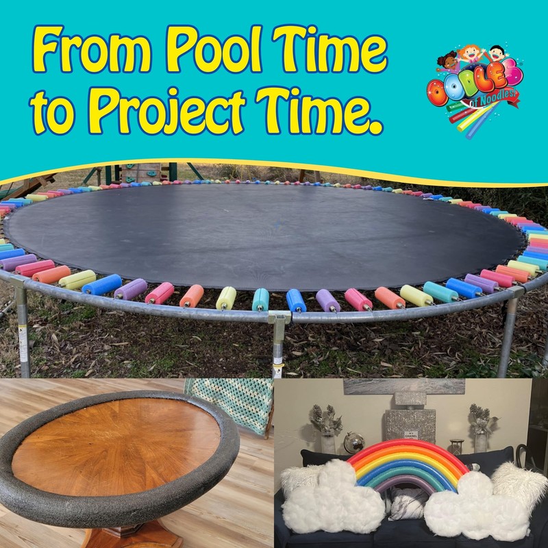 Oodles of Noodles Premium Jumbo XL Pool Swim Noodles -