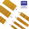 HAMWOO 23 Gauge Pin Nails, Headless Pinner Nails, Assorted 3/8