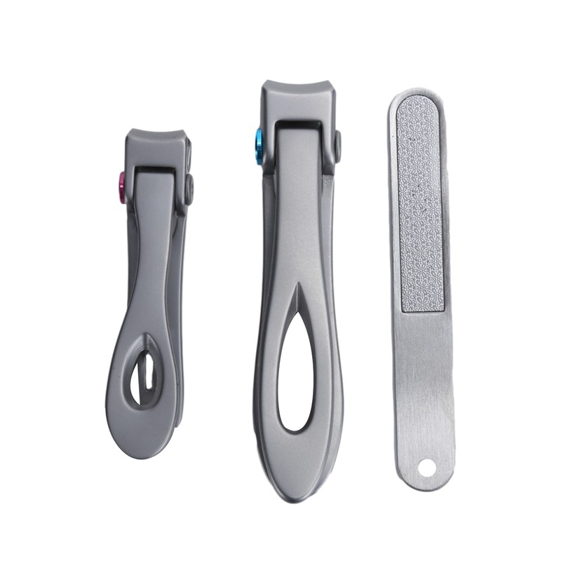 Nail Clipper Big Mouth Nail Cutter File Dead Skin Removal