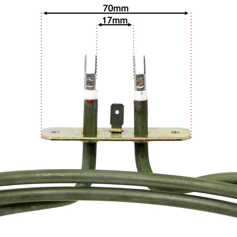 Spares2go Heater Element for Tecnik TKC1285 Fan Oven/Cookers