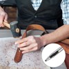 TIXIPEM 0.5MM Leather Hole Punch Tool [4PCS] - Metal Round