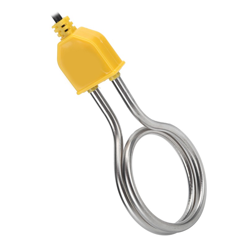 1200W Stainless Steel Immersion Heater Portable Boiler Water Heating Rod