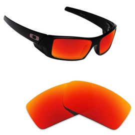 Alphax Fire Red Polarized Replacement Lenses for Oakley Gascan