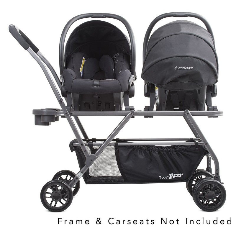 Joovy Twin Roo+ Car Seat Adapter, Maxi-Cosi Grey 1.6