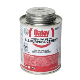 Oatey, 8-Ounce, Milky-Clear 30821 Cement