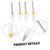 NOLITOY Nail Drill Bits for Nails 4pcs Ceramic Nail Drill