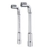 HARFINGTON 2pcs L Shaped Angled Hex Socket Wrench 8mm 9mm