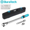 DURATECH 1/2" Drive Click Torque Wrench 160 Ft-lb Socket Adapter