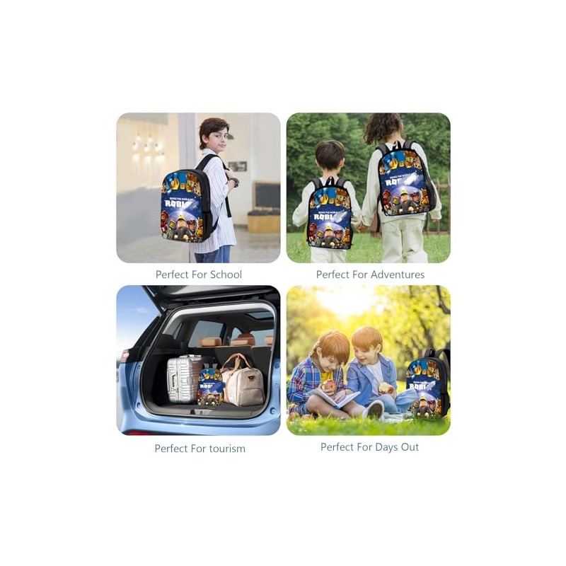 Robo Lox Backpack for Nursery, Cartoon Backpack for Girls and