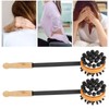 2pcs Massage Hammer Manual Meridian Back Massage Handheld Knock Back