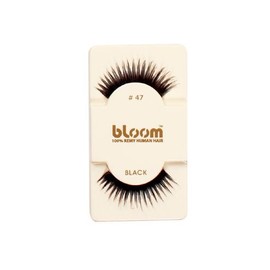 12 Pestañas de Cabello Natural Remy BLOOM modelo 47