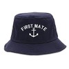 Sailing First Mate Anchor Mens Bucket Hat (US, Alpha, One