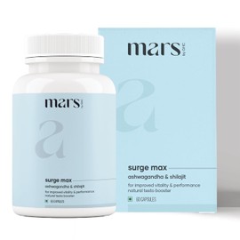 Mars by GHC Surge Max Natural Capsules | Ayurvedic Blend with Herbal Extracts | Boosts Energy, Stamina & Vitality | Supports Overall Well-Being (3)