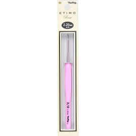 Tulip Etimo Rose Cushion Grip Crochet Hooks Knitting Needles 3/0 Ter – 04