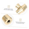 Angoily 2pcs Bamboo Handles Simple Pull Ring Drawer Knob Furniture