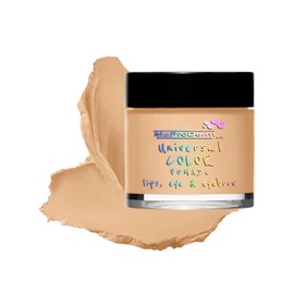 Maproderm Universal Color Pomade 73 Maíz. Aplicarlo como sombra, delineador para ojos, cejas, labial y rubor.                                         