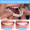Teegxddy 4 Pairs Instant Veneers Dentures,Clip on Veneers Top and