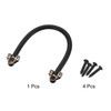 sourcing map 1 Pcs Flexible Door Loop Wire Protection Sleeving