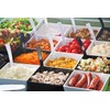 APS 83912 Float Square Bowl Melamine, 90 mm x 90