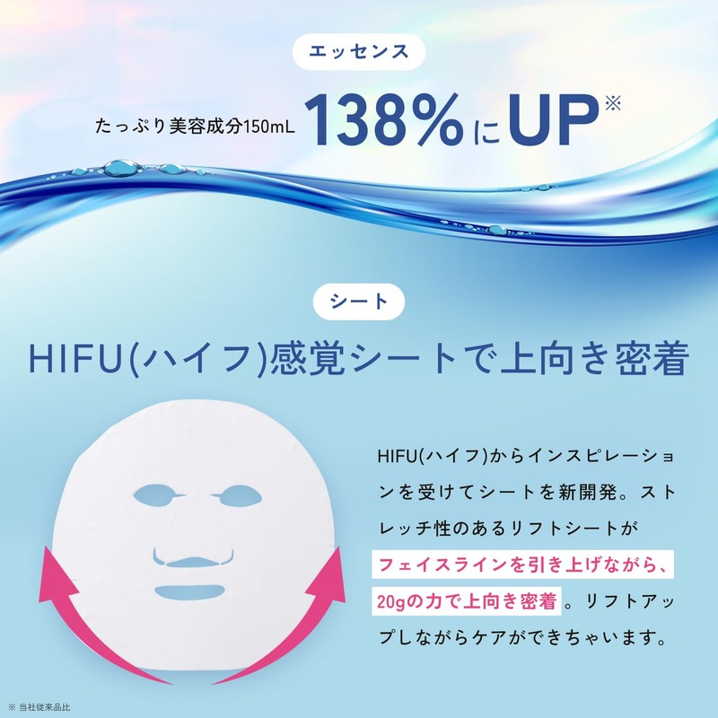 LuLuLun Hydra ID Mask, Pack of 7, Face Pack, Sheet