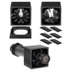 Auray PMF-SB Premium Mic Flag (Square, Black)