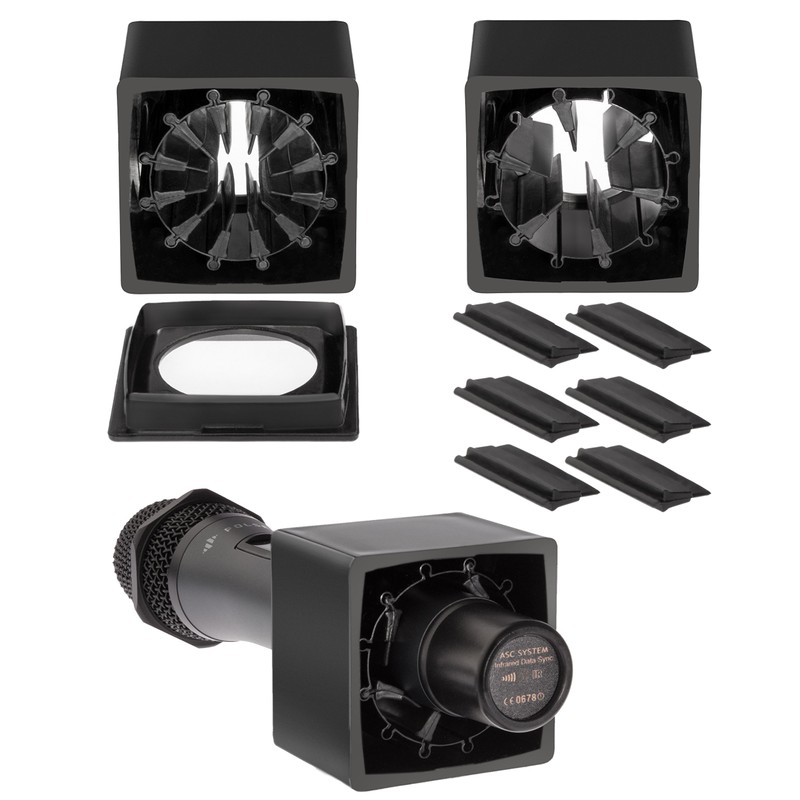 Auray PMF-SB Premium Mic Flag (Square, Black)