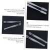 DOITOOL 3pcs Stainless Steel Stamp Nipper Tweezers Lightweight Precision Tools