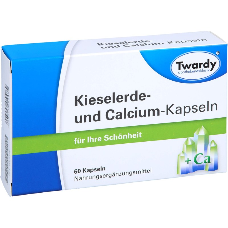Twardy Silica and Calcium Capsules for Your Beauty, Pack of