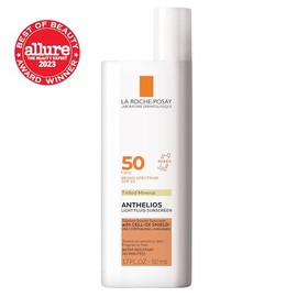 La Roche-Posay Anthelios Tinted Mineral Sunscreen Ultra-Light SPF 50, 1.7 Fl. Oz.