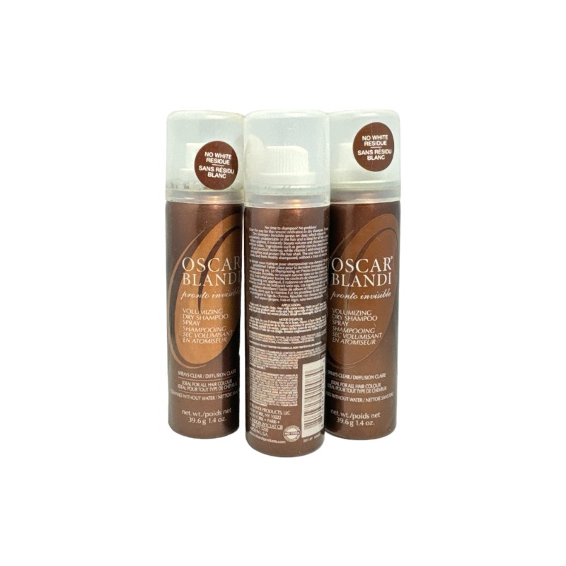Oscar Blandi Pronto Invisible Volumizing Dry Shampoo 39.6g/1.4oz. New; LOT