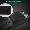 Universal Car Center Console Organizer with Cup Holder& Phone Holder,