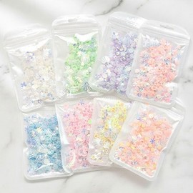 Glow-in-the-dark sequin glitter mixed glitter mixed glitter / 야광 스팽글글리터 혼합글리터 믹스글리터 믹스글리터