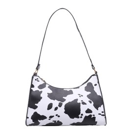 Y2k Shoulder Bag, Women's Handbag, Shoulder Bag, 90s Shoulder Bag, Vintage Handbag for Women, Dating, Travel, Party, Shopping (Dairy Cattle)