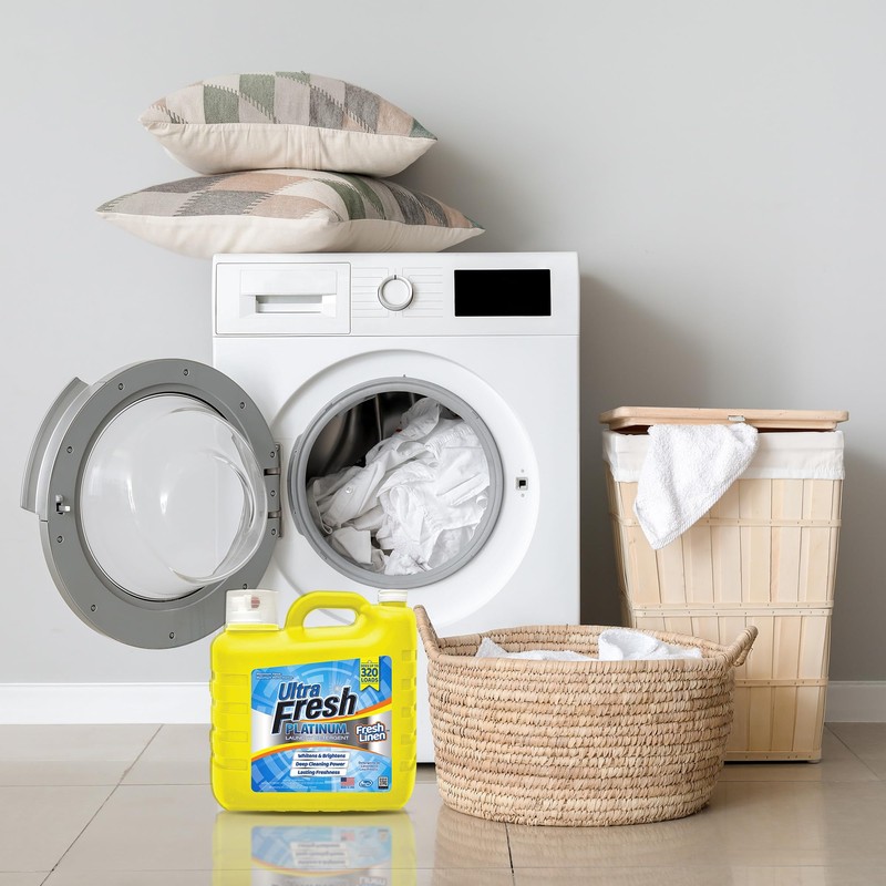 Ultra Fresh 2 Pack Platinum Liquid Laundry Detergent up to