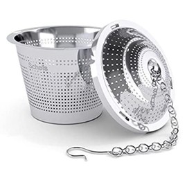 U Chef Infusor de té de Acero Inoxidable Grado Alimenticio, Calidad Premium, Colador/filtro perfecto para té en hebras, té suelto.(5 Cm)