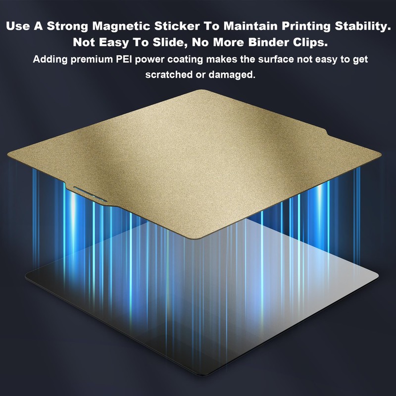 Tofelf 3D Printer PEI Sheet for BambuLab X1 X1C P1P