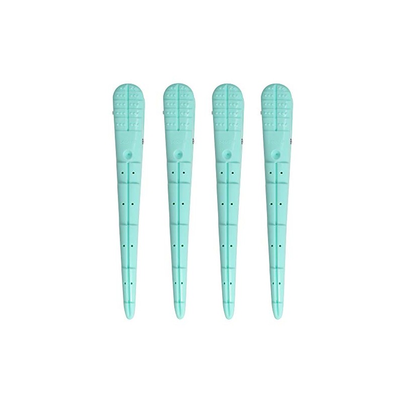 Jagrip 4 Pcs (Mint) Hair Clips Professional Duck Curl Clips