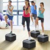 SEGAWE 2PCS 16'' Fitness Aerobic Step Club Cardio Adjust Exercise