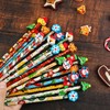 SULOLI Pack of 50 Christmas Pencils Children with Eraser of