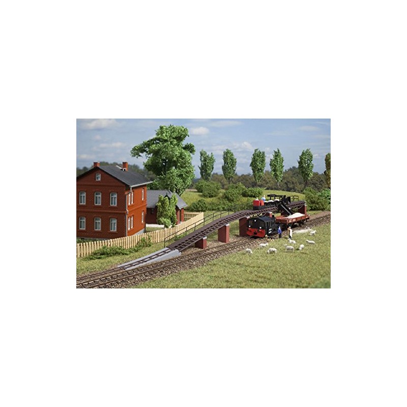 Auhagen 43704.0 - Feldbahn, Verladerampe, bunt