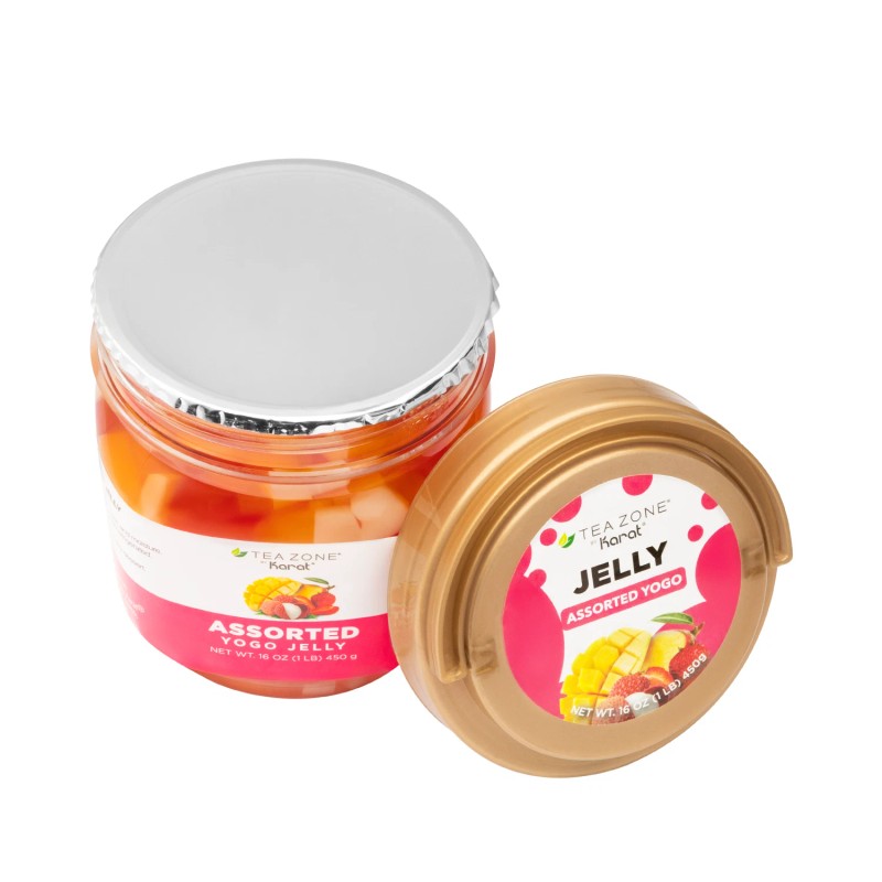 Tea Zone Assorted Yogo Jelly (B2020, 1b) for Boba/Milk Tea