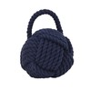 Blue Rope Knot Cotton Door Stop
