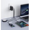 revolt 4-Port USB Power Supply, LED Display, 3X USB-C PD