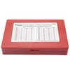 CCLIFE O Ring Sortiment 419tlg Dichtungsringe Set NBR Ø3-50 mm
